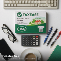 Logiciel de préparation fiscale Intuit TurboTax 2024 toutes versions pour Windows et Mac