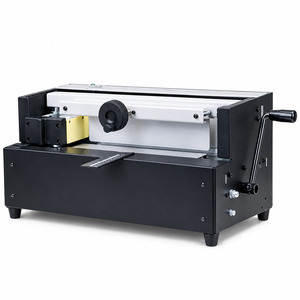 Máquina de Encuadernación con Pegamento WD40B, Máquina de Encuadernación Manual de Escritorio Pequeña, Máquina de Encuadernación con Pegamento Termofusible, Máquina de Oficina para Contratos - Product Image 1