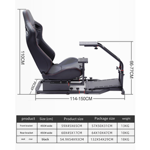 Nuevo Simulador de Carreras, Silla de Simulador de Carreras, Simulador de Carreras Sim, Simulador de Juegos de Carreras, Simulador de <span class=keywords><strong>Asiento</strong></span> para Juegos de Carreras - Product Image 2