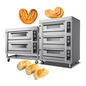 Four de boulangerie à <span class=keywords><strong>prix</strong></span> d'usine, version numérique et à bouton rotatif, 3 niveaux, électrique et à gaz, pour pain et gâteaux - Product Image 4