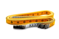 Règle de mesure jaune pour Machine à coudre, outils de couture, règle de mesure souple, ruban de mesure 60 pouces 1.5M, 35202