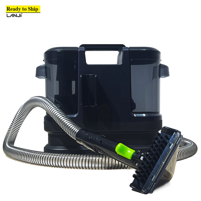 M304 AC500W Wet/Dry Vacuum Cleaner 13Kpa Multi-Surface Cleaner Washer for Carpet/Upholstery/Sofa/Mattress 5M Cord 1.8L Tank Car