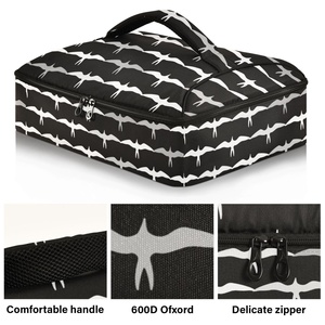 Sac isotherme en aluminium pour repas, sac de transport pour plats chauds, motif oiseaux Iwa personnalisé Hawaï, idéal pour les fêtes - Product Image 2