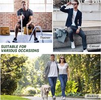 Chaussettes en bambou pour hommes, vente en gros, logo personnalisé, douces, écologiques, avec maille respirante, séchage rapide pour une ventilation optimale et un confort optimal