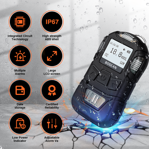 Iecex ATEX dễ cháy <span class=keywords><strong>Gas</strong></span> <span class=keywords><strong>Detector</strong></span> 0-100% LEL CH4/LPG IP67 nổ bằng chứng âm thanh-rung báo động <span class=keywords><strong>gas</strong></span> di động rò rỉ <span class=keywords><strong>Detector</strong></span> - Product Image 4