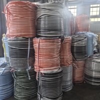Bandes latérales et cordes de bâche de haute qualité, largeur 3-8 cm, en tissu enduit de PVC, matériau de récupération de rouleaux de bâches coupés
