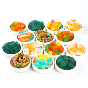 Bonbons gélifiés acidulés en vrac, vente en gros personnalisée, bonbons gélifiés aux saveurs de fruits, halal - Product Image 4