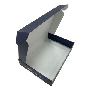 Boîte d'expédition en carton ondulé sur mesure Emballage postal écologique avec logo pour <span class=keywords><strong>abonnement</strong></span> au commerce électronique et livraison au détail - Product Image 4