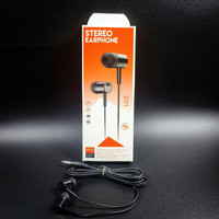 Écouteurs filaires intra-auriculaires D21 pas chers avec câble de 3,5 mm, contrôle par câble, insertion droite, écouteurs universels, nouveaux écouteurs de jeu