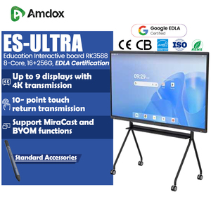 Amdox 75-<span class=keywords><strong>inch</strong></span> 4K LED kỹ thuật số màn hình cảm ứng Trung Quốc IFP tương tác bảng thông minh bảng trắng hỗ trợ edla chứng nhận cho giảng dạy - Product Image 2