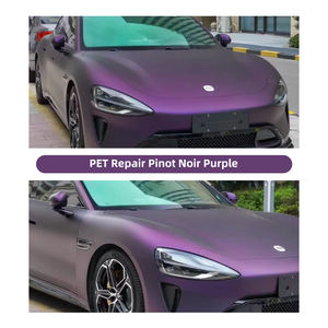 Pinot <span class=keywords><strong>Noir</strong></span> Violet Auto-Adhésif PVC Voiture Wrap Vinyle <span class=keywords><strong>Film</strong></span> Brillant Surface De Protection Peinture Décoratif Couleur Rouleau De Réparation pour Animaux De Compagnie - Product Image 5