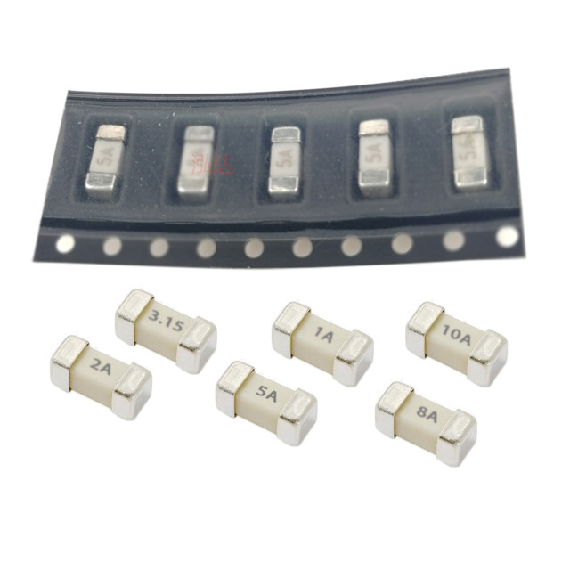 SMD Fuse with 2A 250V High Breaking Capacity TUV Certified for LED Lighting