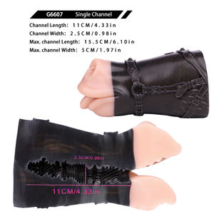 Realistic ba gerçekçi at ağız cep kedi Stroker silikon erkek Masturbator fantezi hayvan Oral seks <span class=keywords><strong>Penis</strong></span> masaj at Onahole - Product Image 3