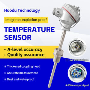 Temperatura customizável aço inoxidável do OEM/ODM água do transdutor infravermelho do transmissor do termômetro PT100 Digitas - Product Image 2