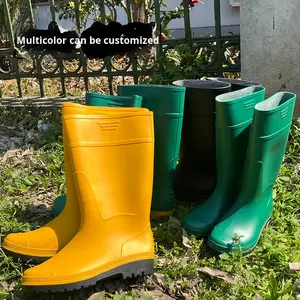 مانعة للانزلاق ومضادة للثقب مقاومة للاهتراء متينة سميكة للرجال أنبوب عالٍ لوتر اللحم - Product Image 2