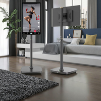 TV Pintar Layar Sentuh Proyeksi LED 21.5/27/32 Inci yang Dapat Dipindahkan dengan Android 10 Full HD 1080p untuk Penggunaan Rumah & Bisnis