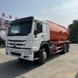 Camions d'aspiration des eaux usées Sinotruk Howo 15, 20, 25 m³ pour nettoyage haute pression des toilettes et des fosses septiques - <span class=keywords><strong>Prix</strong></span> - Product Image 6
