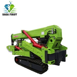 CE Mini Spider Raupen kran Hebezeuge Glasfassade Hebebühne Teleskop 8T Kleiner Heb ekran Heb ekran - Product Image 5