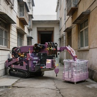 Grúa Araña RST L-685 de 5 Toneladas, Diésel Hidráulico, con Certificación CE, Plataforma Elevadora de 21m para Obras de Construcción Urbanas