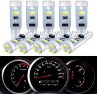 YD LED T5 2016 5SMD nouvelles ampoules de tableau de bord 12V pour Wedge tableau de bord compteur de vitesse Tacho jauge cluster éclairage automatique