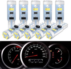 Bombillas LED <span class=keywords><strong>T5</strong></span> 2016 5SMD Nuevas de 12V para el Panel de Instrumentos, Velocímetro, Tacómetro, Grupo de Indicadores, Iluminación Automotriz - Product Image 2