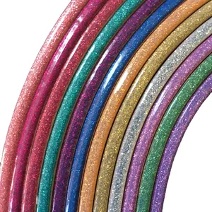 מים מבוסס גליטר עור קצה צבע דיות על גלם עור קצה עבור חגורות שקיות רצועות העליונות נעל