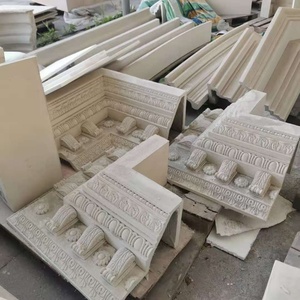 Xây dựng bên ngoài mặt tiền trang trí GRC đá khung cửa sổ achitrave đúc - Product Image 6
