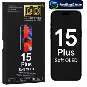 ขายส่งหน้าจอ OLED แบบนิ่มและแบบแข็งสำหรับ iPhone 15 16 17 Pro Max Plus Mini ชุดจอ LCD พร้อมจอสัมผัสสำหรับเปลี่ยน - Product Image 3