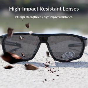 Lunettes <span class=keywords><strong>de</strong></span> sport <span class=keywords><strong>de</strong></span> cyclisme d'extérieur, coupe-vent, nouvelles lunettes <span class=keywords><strong>de</strong></span> soleil polarisées pour enfants, monture intégrale, UV400, confortables - Product Image 4