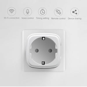 2025 Matter Smart Home Estándar DE LA UE Alexa <span class=keywords><strong>Google</strong></span> Homekit WiFi Outlet Smart Socket Matter Plug - Product Image 4