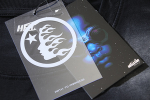 เสื้อยืดผู้ชายสไตล์ยุโรปอเมริกันแนวสตรีท ลาย Hell Star ลุคเรโทร ซักฟอกทำสีซีด แบรนด์แฟชั่นชั้นนำ แขนสั้น ผ้าฝ้าย - Product Image 5