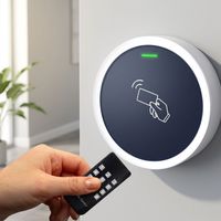 Lecteur de cartes RFID intelligent professionnel pour systèmes de contrôle d'accès sécurisés aux portes et aux bureaux