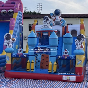 Thương mại cấp PVC Inflatable Bouncer trượt bonucy lâu đài Inflatable nhảy trượt nước với hồ bơi cho mùa hè - Product Image 6
