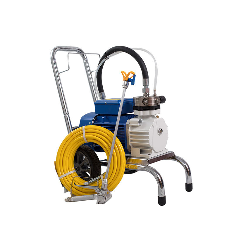 Electric spray paint gun with lithium