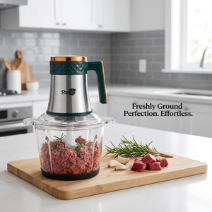 Molino <span class=keywords><strong>de</strong></span> <span class=keywords><strong>Carne</strong></span> Eléctrico Comercial <span class=keywords><strong>de</strong></span> 220V, Máquina para Hacer Fufu, con Velocidades Ajustables, Múltiples Engranajes, Bajo Ruido, para Uso en Restaurantes - Product Image 6