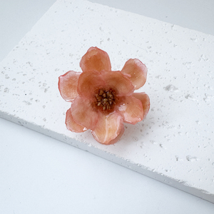 Gioielli Delicati Anello con Vero Fiore Eterno di Mughetto in Acciaio Inossidabile Placcato Oro 18K per Ragazze Design Anello Personalizzato - Product Image 6