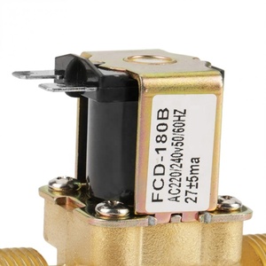Van Điện Từ Đầu Vào <span class=keywords><strong>G1</strong></span>/2, Van Điện Từ Đóng Kín Thông Thường N/C DC 12V 24V AC 220V Van Điện FCD-180B - Product Image 6