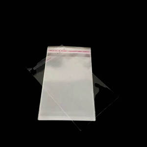 Прозрачные самоклеящиеся пакеты из ОПП для упаковки подарков на заказ для одежды и ювелирных изделий - Product Image 6