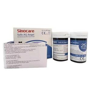 <span class=keywords><strong>Tiras</strong></span> Reactivas de Sangre Safe AQ Angel <span class=keywords><strong>Sinocare</strong></span> - Product Image 3