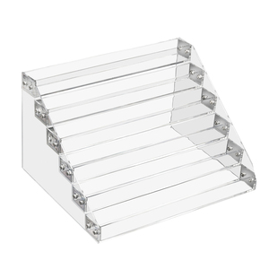 Tùy chỉnh 2/3/4/5/6 lớp Acrylic sơn móng tay hiển thị giá Kính mắt lưu trữ tinh dầu trang điểm tổ chức đứng - Product Image 2
