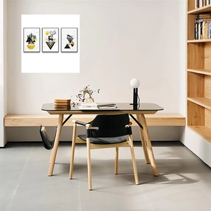 Silla de Comedor Nórdica de Madera Maciza VL, <span class=keywords><strong>Sillas</strong></span> <span class=keywords><strong>Wishbone</strong></span> de Cuero Vintage Nórdicas - Product Image 5