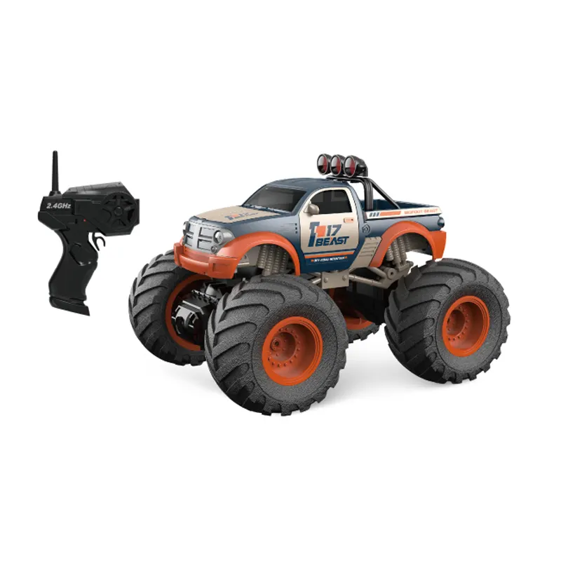 Bemay Toy 2.4GHz Remote Control Off Road Racing Truck 1:18 RC Stunt Car