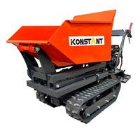 All-Terrain Mini Track Dumper 500KG Motor Getriebe Kompakt lader Crawler Motorrad angetrieben Dune Buggy Multifunktional