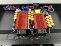 Amplificateur de classe D 2 canaux 1U 1300W*2, amplificateur numérique, amplificateur de puissance, équipement audio stéréo pour subwoofer/amplificateurs/haut-parleurs