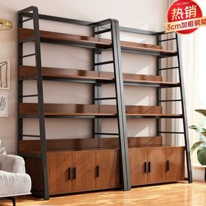 Étagère de rangement sur pied Changye 60 80 100 cm, étagère trapézoïdale multi-niveaux pour salon, cuisine, chambre - Product Image 2