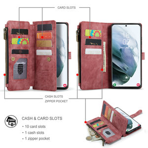 CaseMe-Étui portefeuille pour Samsung <span class=keywords><strong>Galaxy</strong></span> S22, étui rétro à rabat avec porte-monnaie, meilleure vente 2023 - Product Image 2