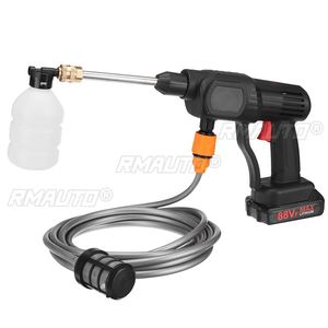 Hidrolavadora Inalámbrica de Alta Presión de 60 Bares y 1500 W, Pistola de Lavado de Autos Recargable, Pistola de Agua Eléctrica, Máquina de Espuma para Batería Makita de 18 V - Product Image 5