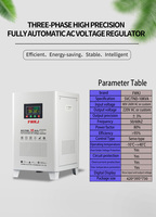 Estabilizador de Voltaje Automático Programable FWKJ SVC TND 10KVA, Regulador de Voltaje Monofásico para Hogar y Oficina 220V