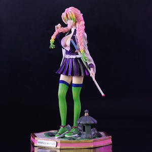 Figura de Anime Kimetsu No Yaiba, <span class=keywords><strong>Demon</strong></span> <span class=keywords><strong>Slayer</strong></span>, Kanroji Mitsuri, Pilar del Amor, Postura de Pie, Cazador de Demonios, Figura de Colección - Product Image 2