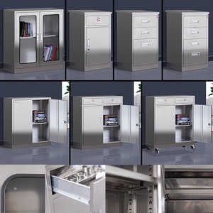 ตู้ยาแบบมีลิ้นชัก 5 ชั้น พร้อมกุญแจล็อค สำหรับโรงพยาบาลและคลินิก - Product Image 4